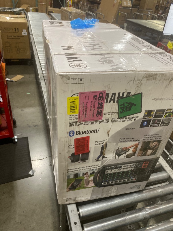 Photo 1 of Yamaha Portable PA System with Bluetooth Stagepas 600BT