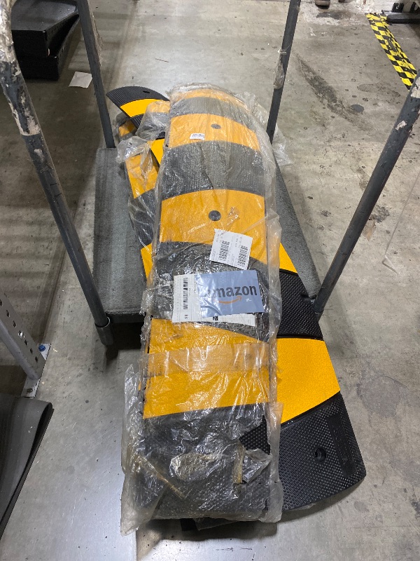 Photo 1 of LARGE SPEED BUMPS - BLACK AND YELLOW 4 PACK
