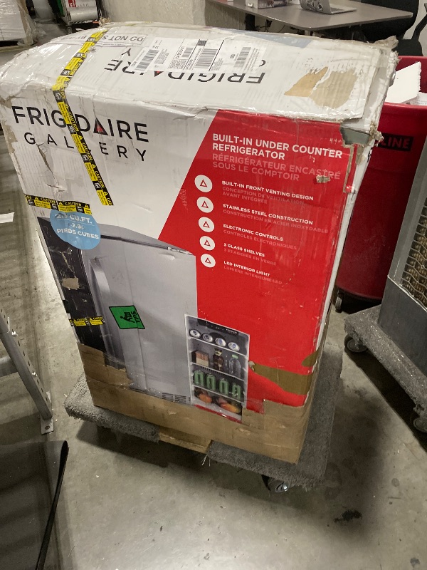 Photo 1 of Frigidaire 3 Cu Ft Built-In Under-Counter Refrigerator