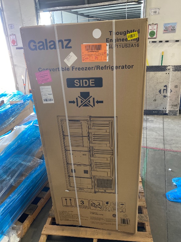 Photo 1 of Galanz 11 Cu.Ft. Convertible Refrigerator/Freezer