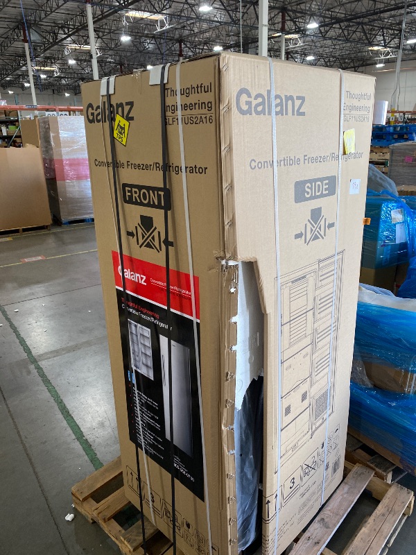 Photo 1 of Galanz 11 Cu.Ft. Convertible Refrigerator/Freezer