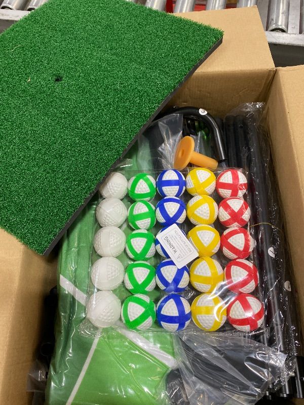 Photo 1 of URUQ Golf Chipping Game with 6 x 6 FT Large Target Mat Training Set