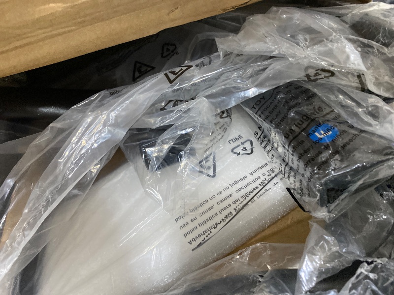 Photo 1 of MAJOR DAMAGE---------------------------------SELLING FOR PARTS ONLY -------------------------------------
Amazon Basics Twin Daybed and Trundle Bed Frame Set, Space Saving Steel Slat Support, Easy Assembly, Twin Size, Black, 77.3 x 40 x 35.4 in