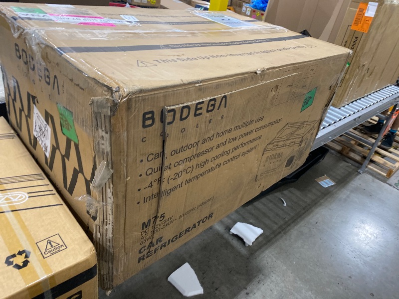 Photo 1 of BODEGA 79QT Dual Zone Stainless Steel Car Fridge