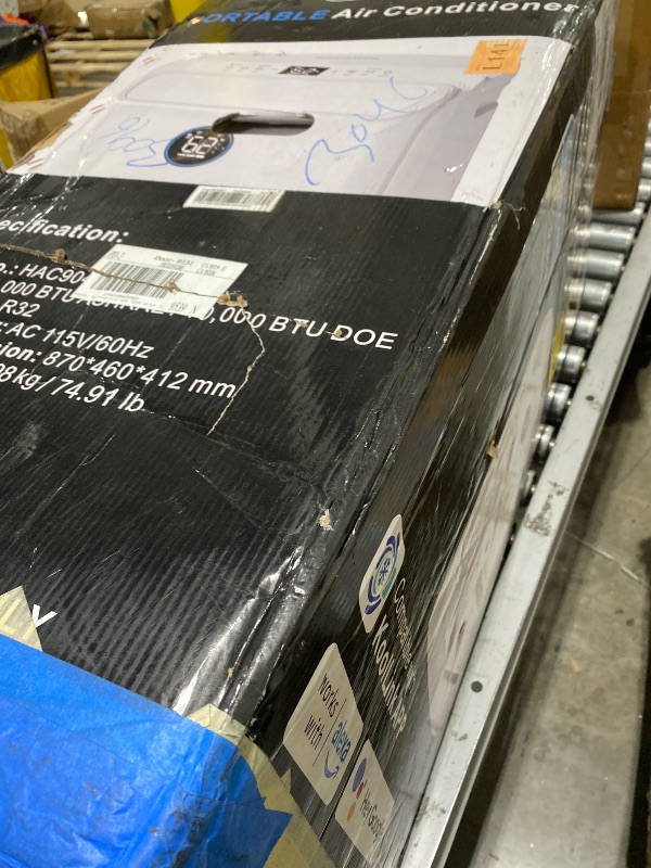 Photo 1 of GrowthWing 14000 BTU Smart WiFi Portable Air Conditioner