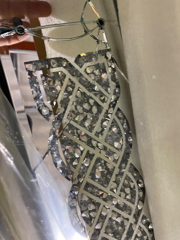 Photo 1 of HMANGE Diamond Lattice Crystal Candle Sconces Set of 2