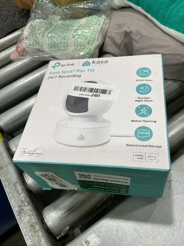 Photo 1 of [SOLD FOR PARTS][NON FUNCTIONAL] NEW TP-Link KC115 Kasa Spot Pan Tilt Indoor 1080P Wi-Fi Surveillance Camera