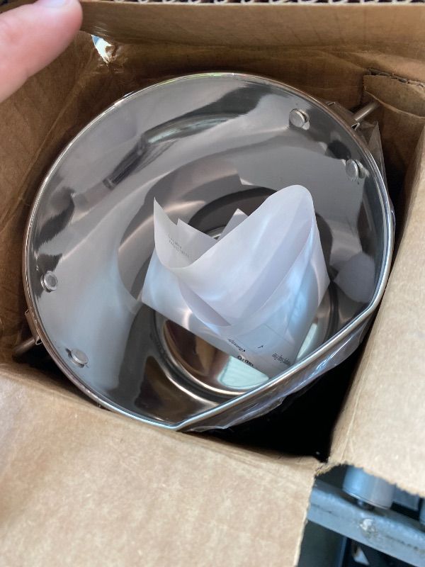 View 1 of 2 metal pails