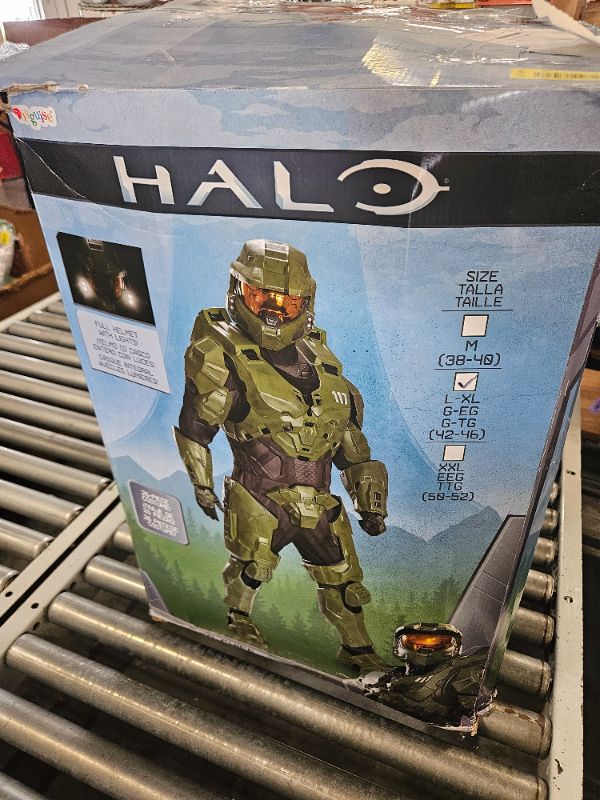 View 3 of *** Missing main parts ***Disguise Master Chief Infinite Ultra Prestige Adult Costume