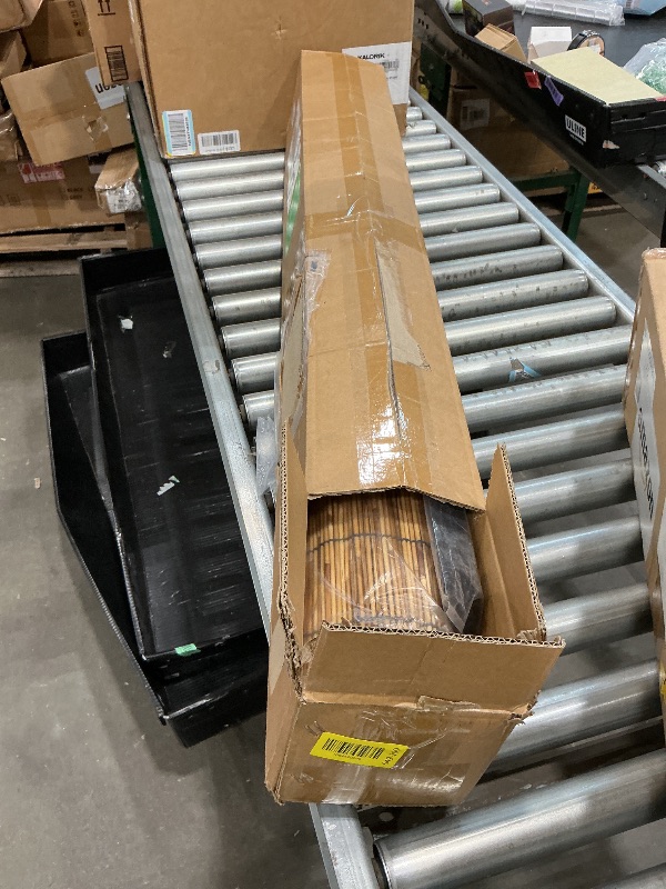 Photo 1 of 1 Pack Reed Fencing Rolls, Decorative Bamboo Fencing 4ft High Roll Reed Screen, Bamboo Reed for Balcony Patio Garden Backyard Outdoor?4FT×10FT?