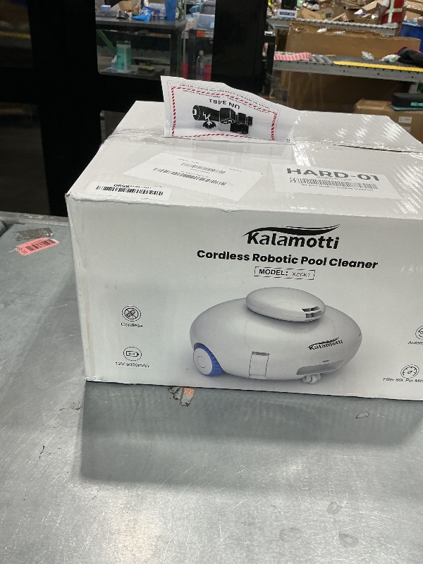 Photo 1 of [2026 New] AQUVII K2 Pool Robotic Pool Cleaner, 120-Min Runtime, Powerful Suction for Above Ground & In-Ground Flat Pools up to 1140 Sq.ft, Self-Parking, Lightweight
