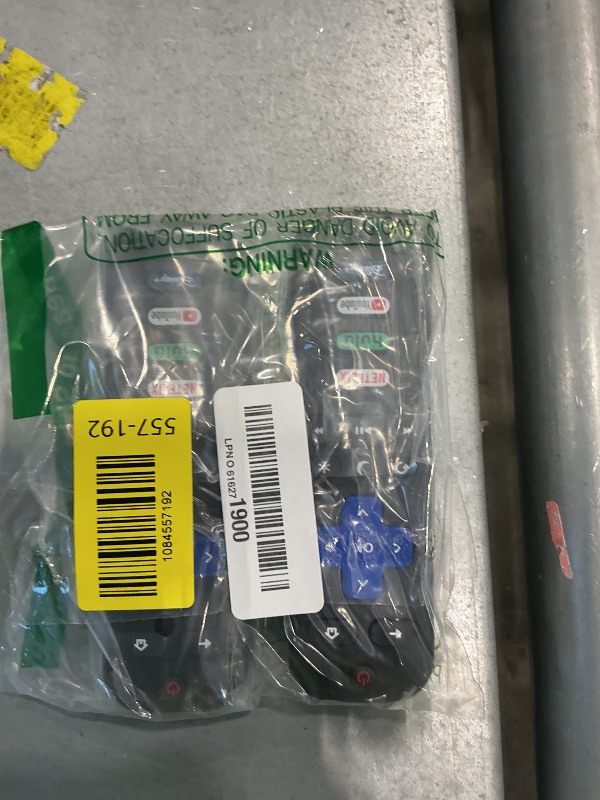 Photo 1 of (2 Pack) Replacement Remote Control for Roku TV, for TCL Roku/Onn Roku TVs