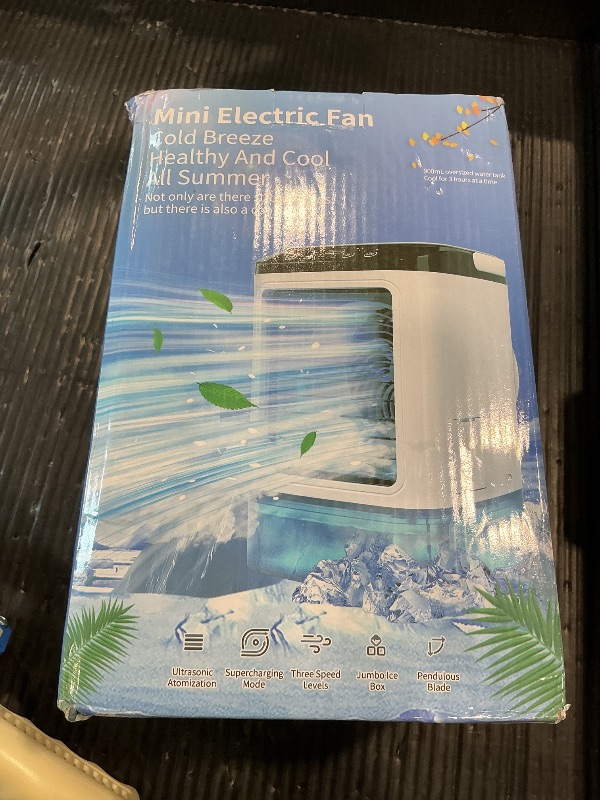 Photo 1 of [SOLD FOR PARTS] MIRAIWATIMO Portable Air Conditioner, 4-Speed Mini Cooler