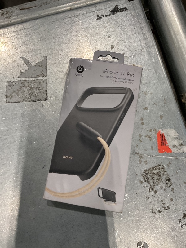 View 2 of [MISSING STAND] Beats iPhone 17 Pro Kickstand Case - Granite Grey