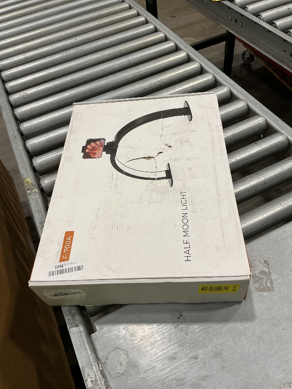 View 2 of [SOLD FOR PARTS] Yokilly Half Moon Desk Lamp - 29" Foldable, Black Diamond