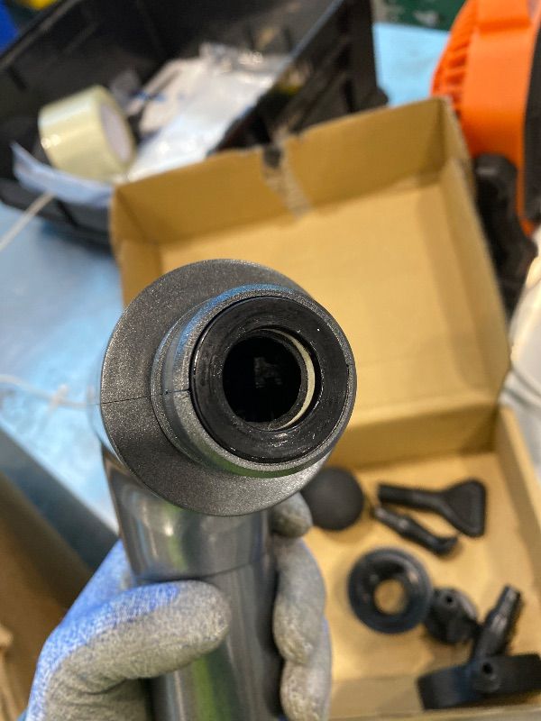 View 3 of **View Clerk Notes**OLsky Deep Tissue Massage Gun - 30 Speeds, 9 Attachments, Grey