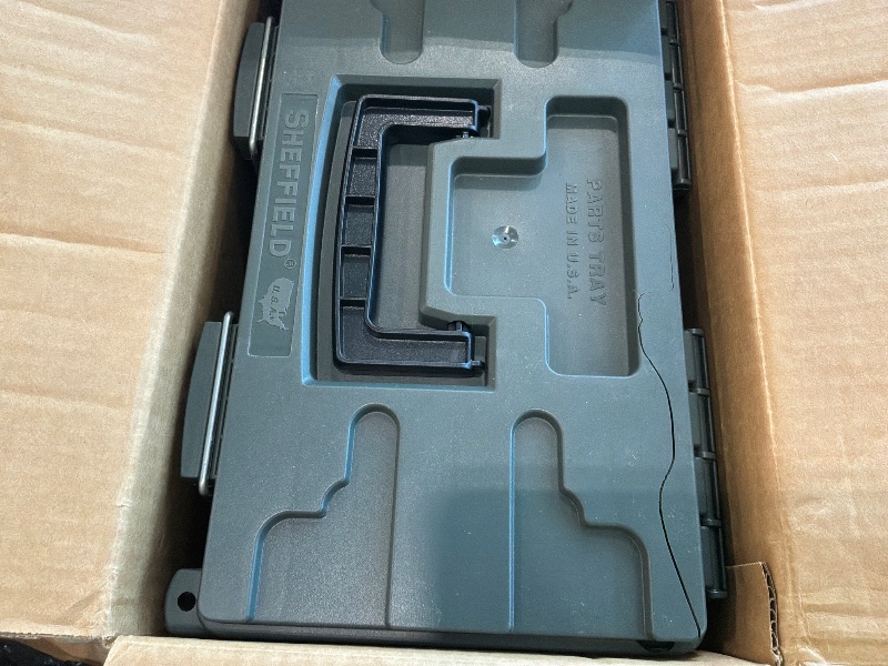 View 3 of [Lid Cracked] Sheffield  Storage Box, Green