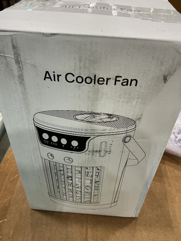 View 2 of [SOLD FOR PARTS] Ylkf Portable Air Cooler, 1200ML, White