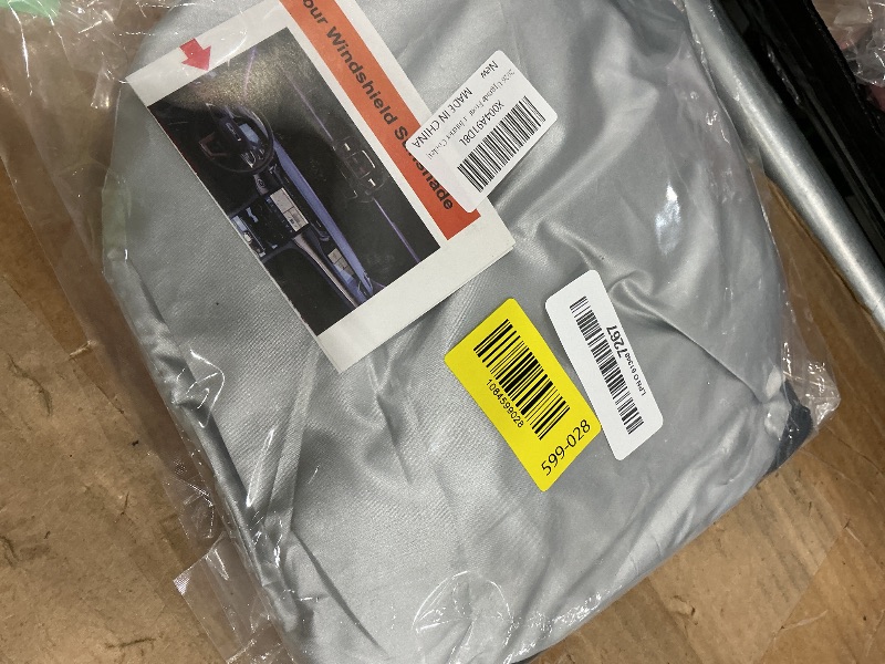 Photo 1 of [DAMAGED] GZSH Foldable Windshield Sun Shade for Jeep Wrangler/Gladiator