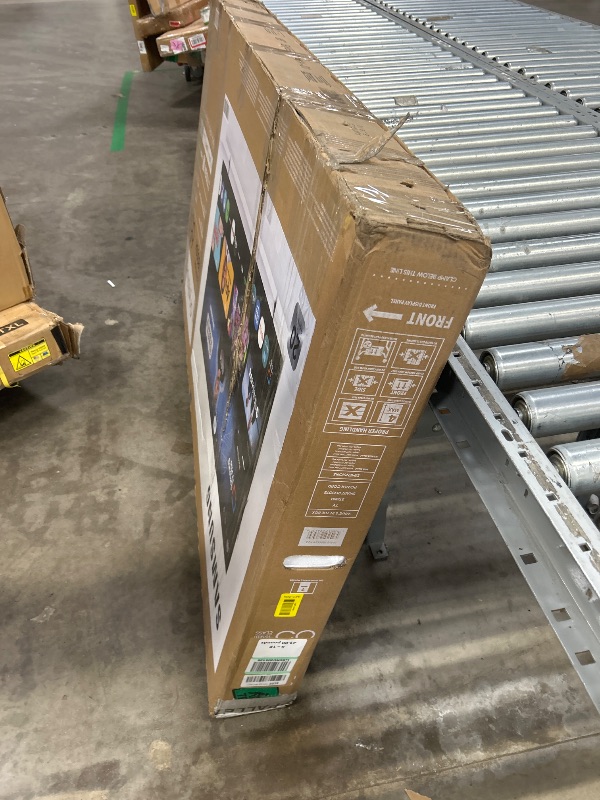 Photo 1 of **NO REFUNDS OR RETURNS, MAJOR DAMAGE TO SCREEN** Samsung 65-Inch Class U8000H Series Crystal UHD, 4K, Smart TV, 2026 Model