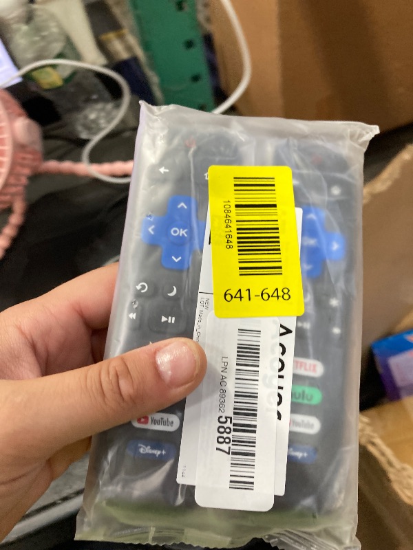 Photo 1 of (2 Pack) Acoyer Replacement Remote Control for Roku TV