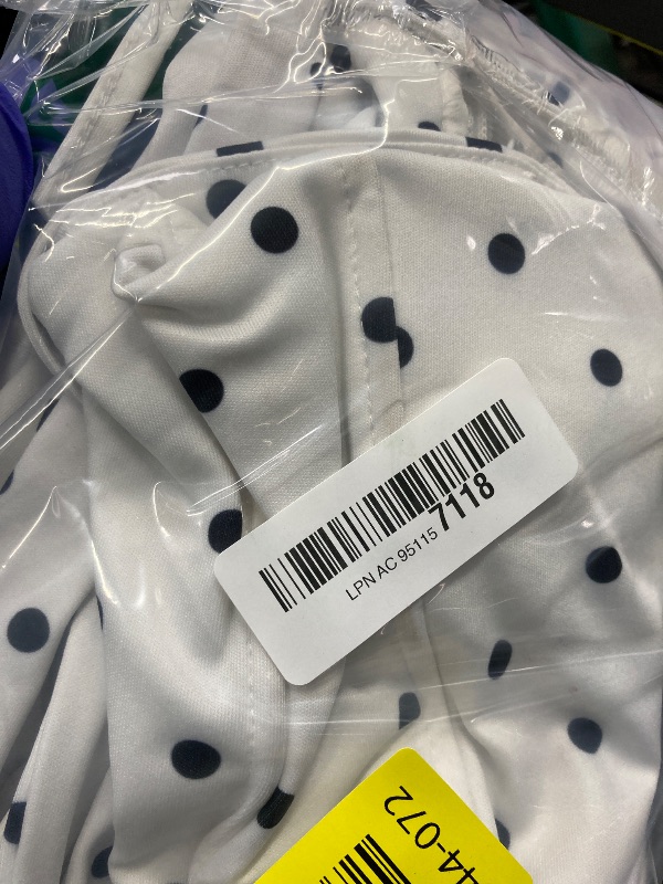 Photo 1 of   DIRTY  **THLAI Polka Dot Print Halter Neck Jumpsuit