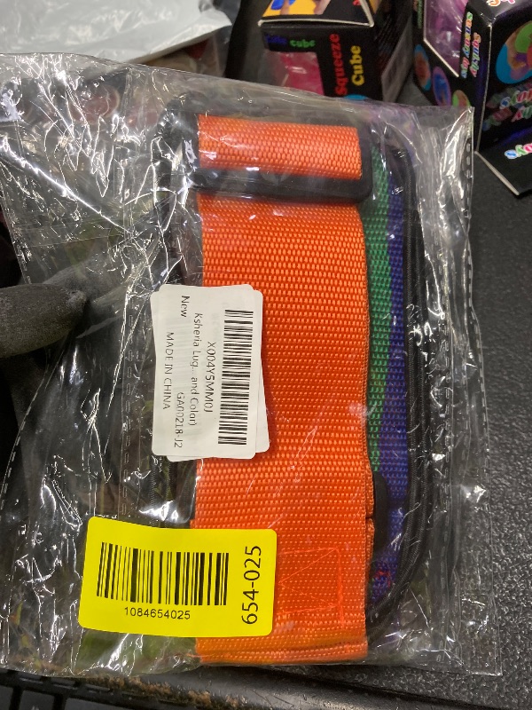 Photo 1 of *Multi Colored* Ksheria 2 Pack Luggage Straps
