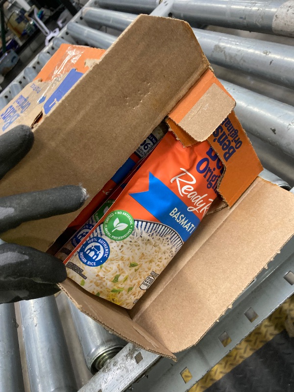 Photo 1 of *Opened* BEN'S ORIGINAL Ready Rice Basmati Rice, Easy Side Dish, 8.5 oz Pouch (Pack of 12)