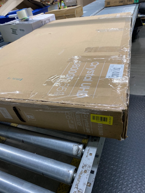 Photo 1 of *NO RETURNS/NO REFUNDS* *Screen cracked* Samsung 55-Inch Class Crystal UHD 4K Smart TV