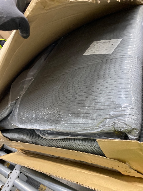 Photo 1 of *Opened* Marsail 75" Corduroy Futon Sofa Bed