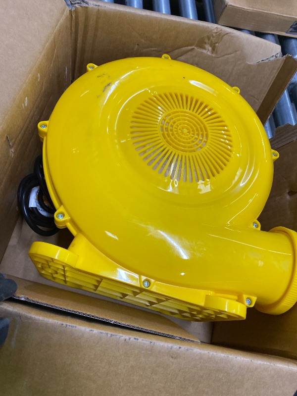 Photo 1 of *Minor scratches* Electric Blower for Bounce House, Yellow
