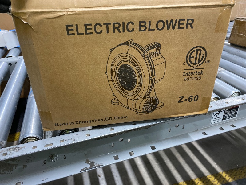 Photo 1 of *Minor scratches* Electric Blower for Bounce House, Yellow