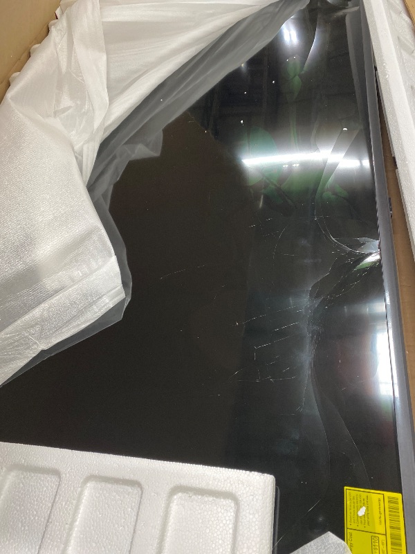 Photo 1 of *NO RETURNS/NO REFUNDS* *Screen cracked* LG 65-Inch QNED AI 4K Smart TV