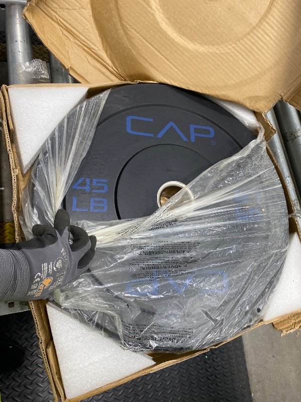 Photo 1 of *HEAVY* *Minor scratches*  CAP Barbell Olympic Bumper Plate