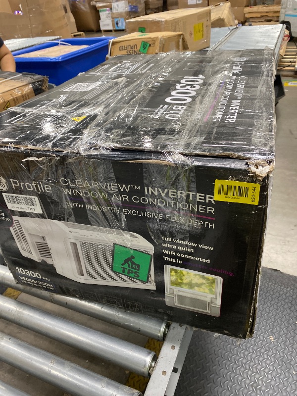 Photo 1 of *Minor damage* GE Profile ClearView 10300 BTU Smart Window Air Conditioner
