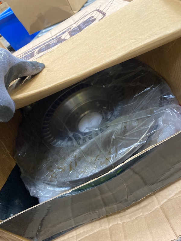 Photo 1 of *HEAVY* A-Premium 14.02 In (356mm) Front Vented Brake Rotors and Ceramic Pads Kit