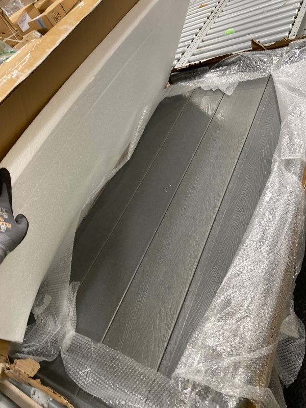 Photo 1 of *Box damaged *Sundale HDPE Washer Dryer Countertop, No-Installation Laundry Topper for Washer and Dryer, Waterproof Odorless Countertop for Laundry Room Storage, 27.5" x 54" (Grey)