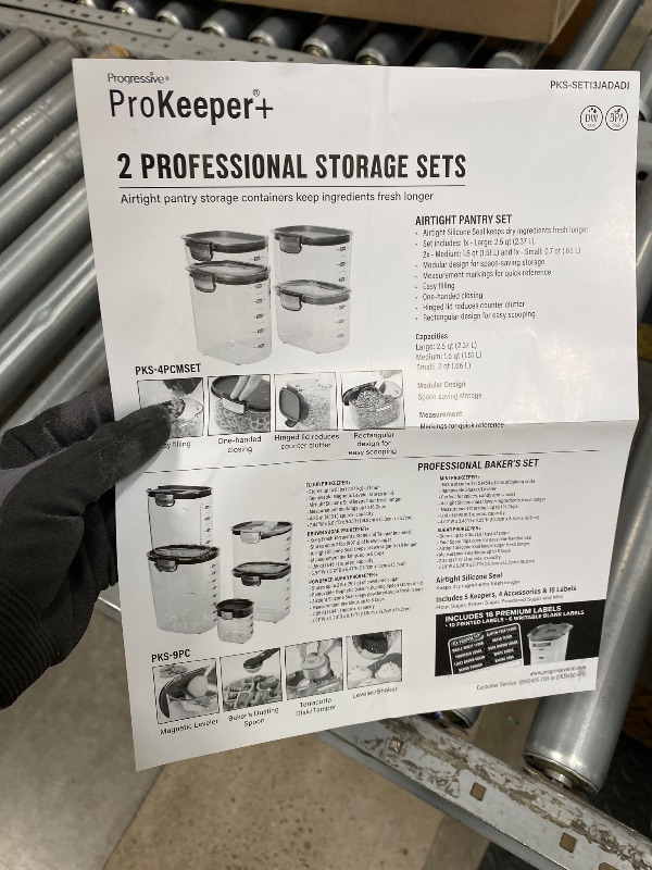 Photo 1 of *container damaged* ProKeeper+ 2 Professional Storage Sets, 13pcs