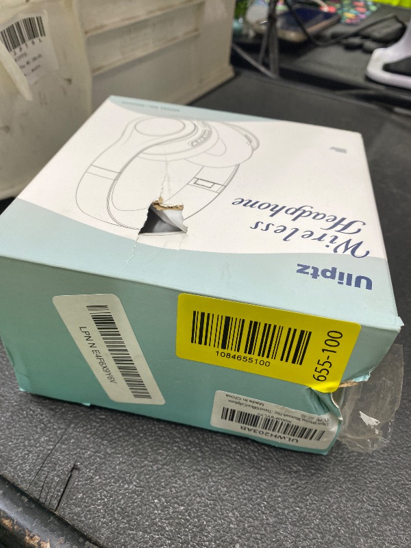 Photo 1 of *Box damaged* Uliptz Bluetooth Headphones Over Ear, Wireless HiFi Stereo Foldable Headset