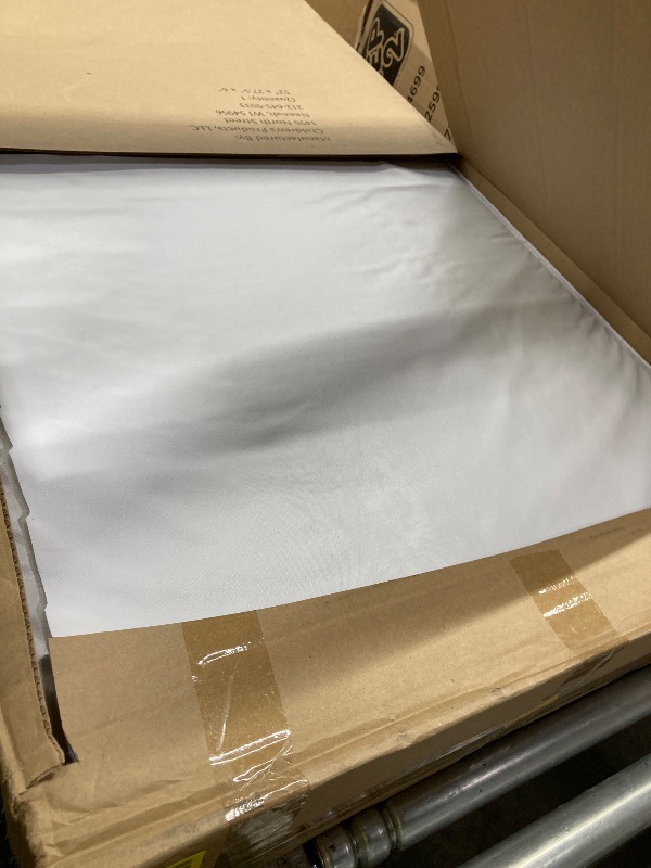View 2 of **The fabric is slightly torn.**Serta Perfect Start Deluxe Limited Dual Sided Baby Crib Mattress and Toddler Mattress, GREENGUARD Gold Certified, Firm Support, Waterproof, 7 Year Warranty, Made in USA