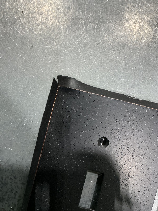 View 4 of [DAMAGED] Amerelle Manhattan Double Toggle Wall Plate