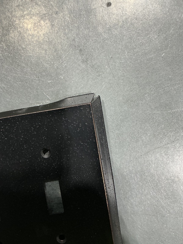 View 3 of [DAMAGED] Amerelle Manhattan Double Toggle Wall Plate