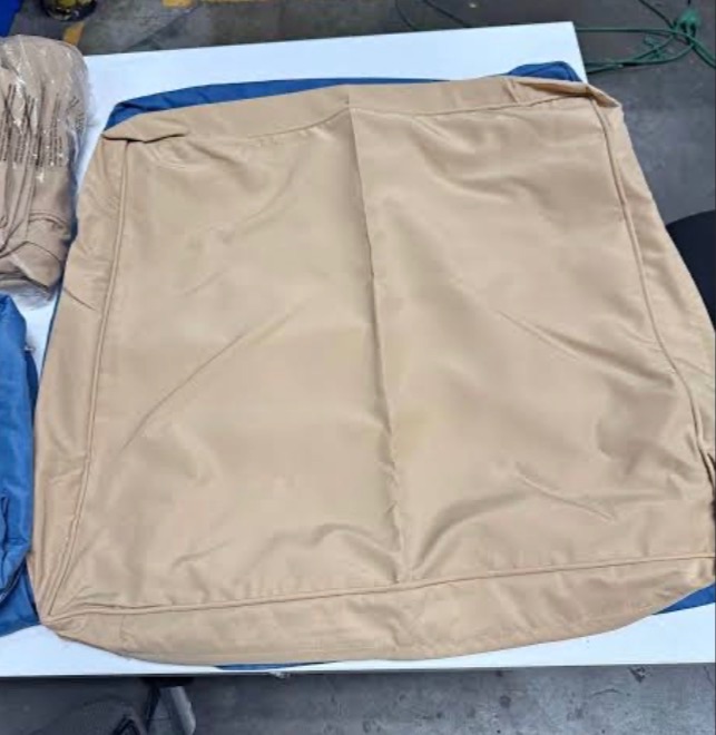 View 1 of 5 KHAKI SEAT COVERS