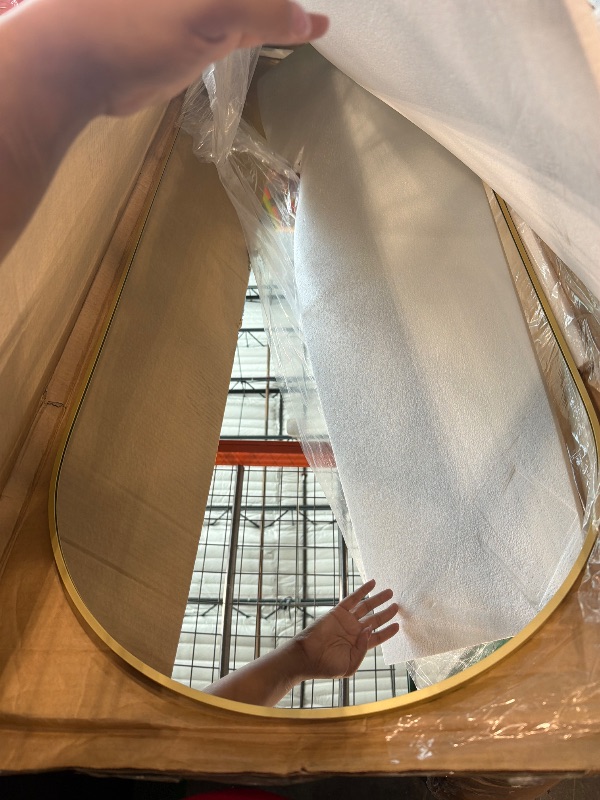 View 3 of [GOLD] Aidoly 21"x64" Mirror Full Length, Upgraded Body Wall Mirrors