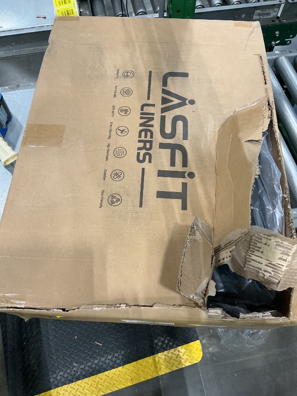 View 2 of *** Not complete, missing mats *** LASFIT Floor Mats for Tesla Model Y 7-Seat 2020-2025 (Not Fit Juniper)