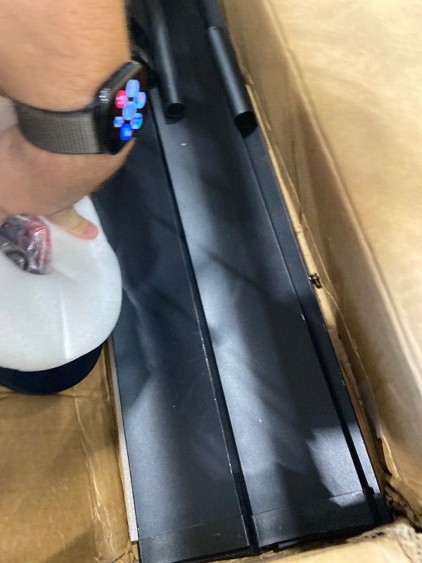 View 4 of [Missing Hardware] FUMLTP 120 inch Industrial Large Ceiling Fans No Lights with Remote Control,Black Modern Ceiling Fan for Garage Living Room Patio, 6 Speed Reversible Quiet DC Motor, Timer, 6 Blades.