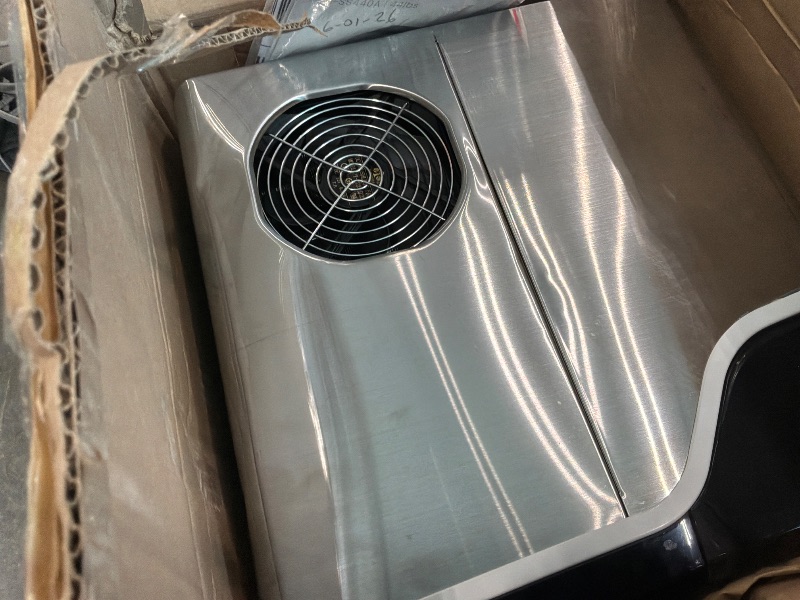 View 4 of [dented] ecozy Portable Ice Cube Maker Countertop, 45 Lbs/Day, Self-Cleaning