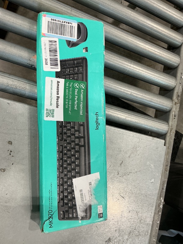 View 2 of [MISSING PARTS] Logitech MK270 Wireless Keyboard and Mouse Combo