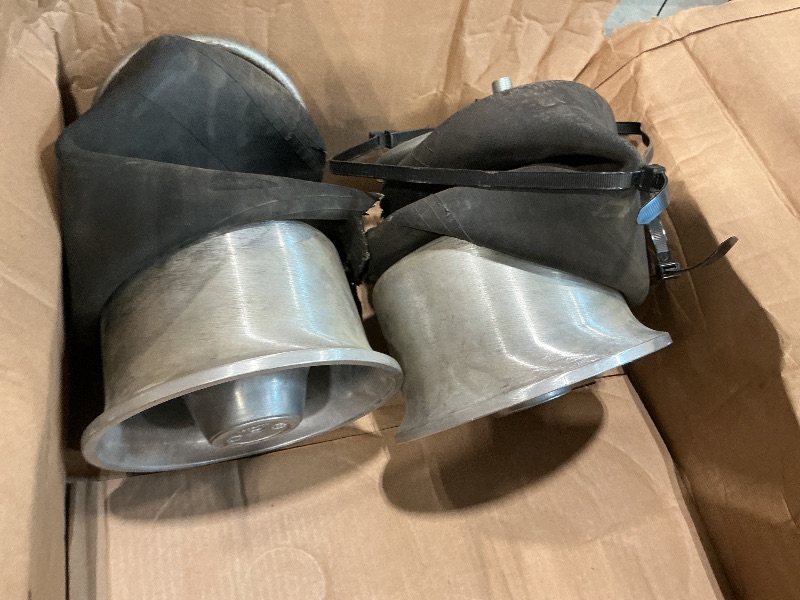 View 1 of 2 Pack Universal Carburetor Intake Air Filter Velocity Stack Silver 50mm
Cafe Racer Bobber Chopper Scooter Moped Honda Kawasaki Suzuki Yamaha Motorcycle