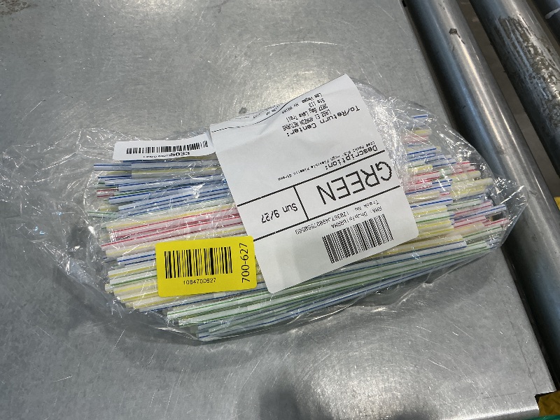 View 2 of [200 Pack] 8.5" High Flexible Plastic Straws